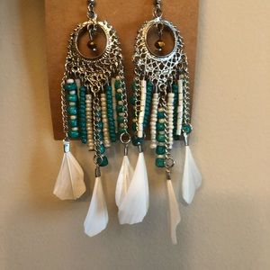 Beautiful summer style earrings